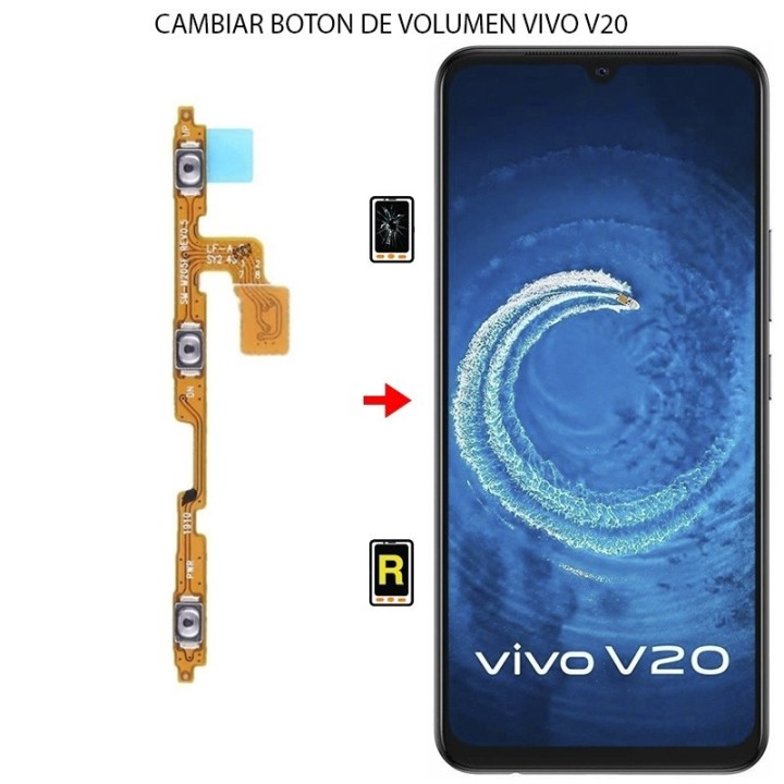 Cambiar Botón de Volumen Vivo V20