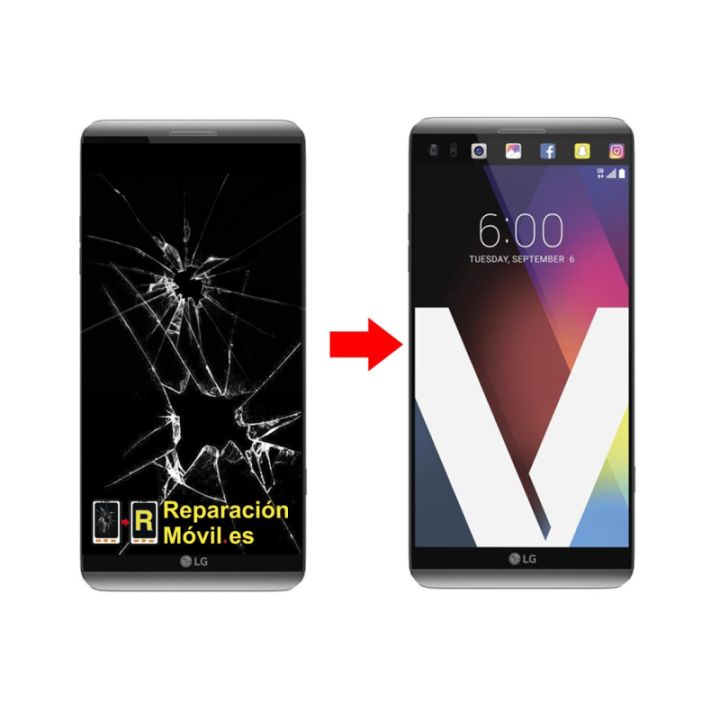 Cambiar Pantalla LG V20