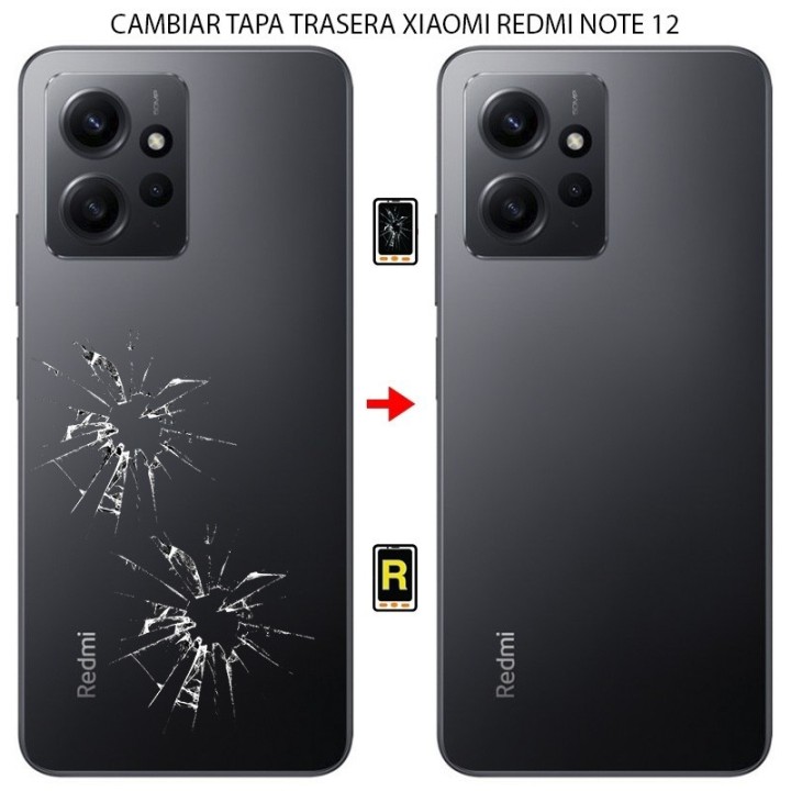 Cambiar Tapa Trasera Xiaomi Redmi Note 12