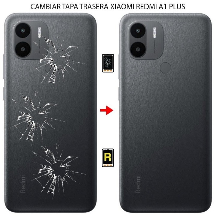 Cambiar Tapa Trasera Xiaomi Redmi A1 Plus