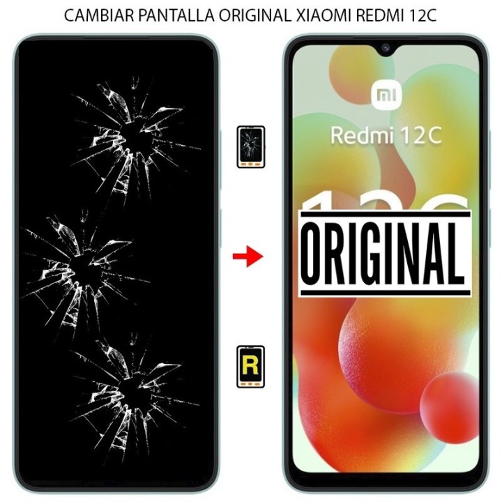 Cambiar Pantalla Original Xiaomi Redmi 12C