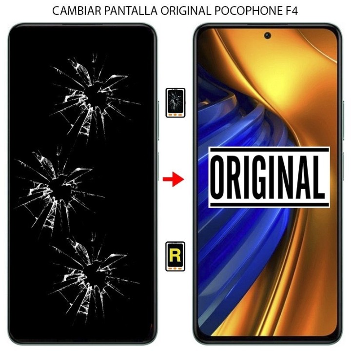 Cambiar Pantalla Xiaomi Poco F4 Original