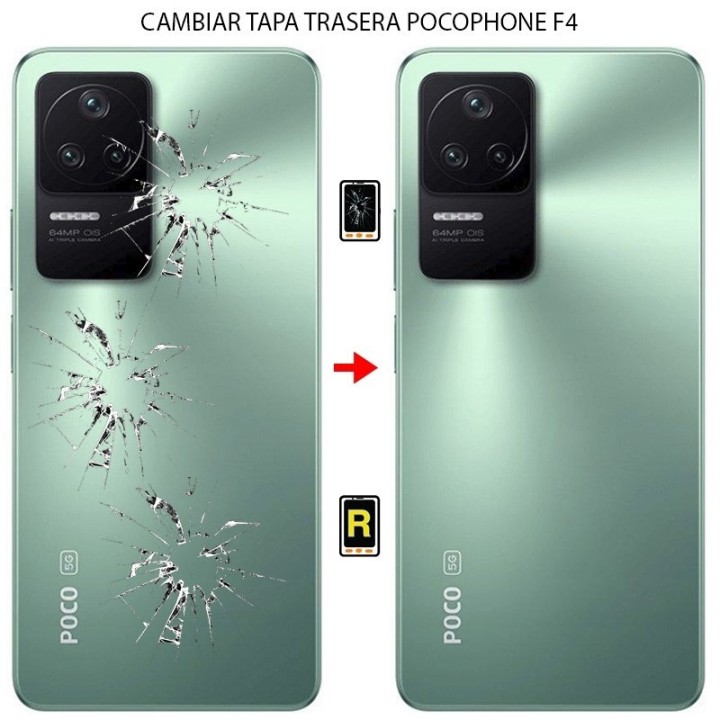 Cambiar Tapa Trasera Xiaomi Poco F4