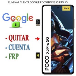 Eliminar Contraseña y Cuenta Google Xiaomi Poco X5 Pro 5G