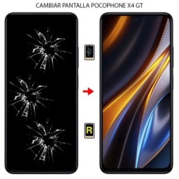 Cambiar Pantalla Xiaomi Poco X4 GT