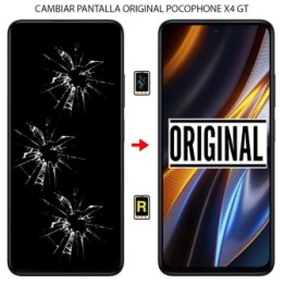 Cambiar Pantalla Original Xiaomi Poco X4 GT