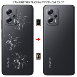 Cambiar Tapa Trasera Xiaomi Poco X4 GT