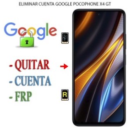 Eliminar Contraseña y Cuenta Google Xiaomi Poco X4 GT