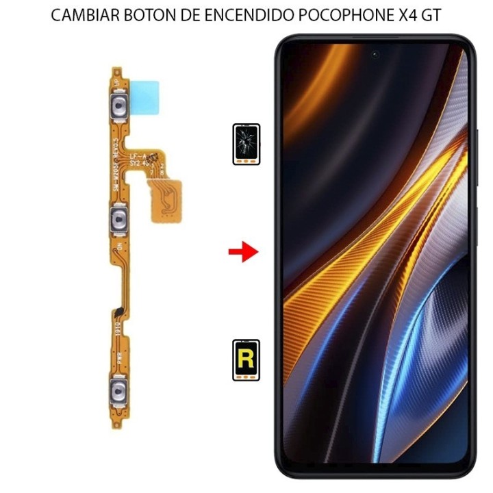 Cambiar Botón de Encendido Xiaomi Poco X4 GT