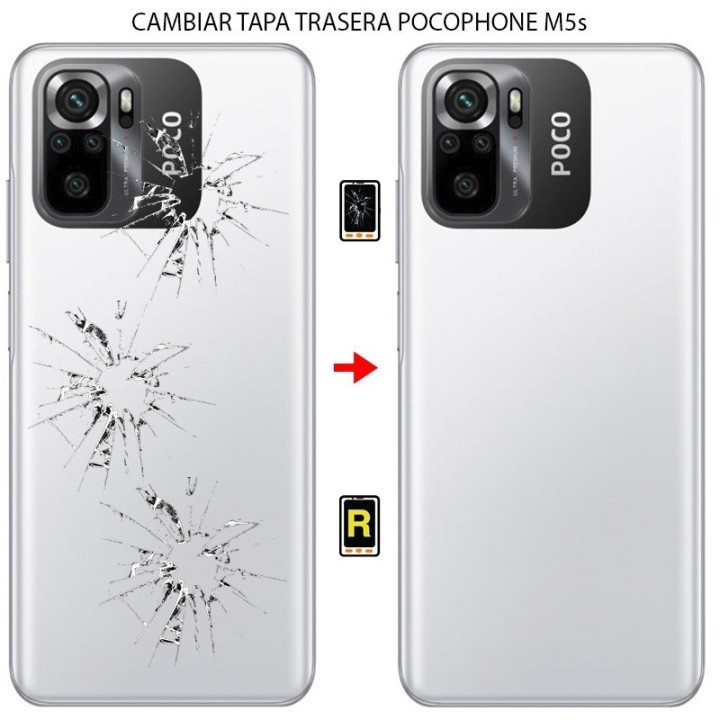 Cambiar Tapa Trasera Xiaomi Poco M5s