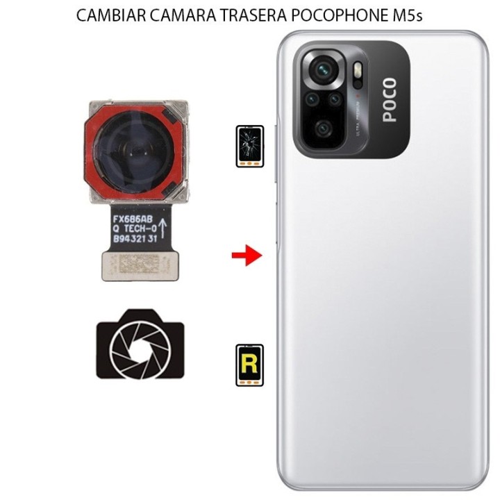 Cambiar Cámara Trasera Xiaomi Poco M5s