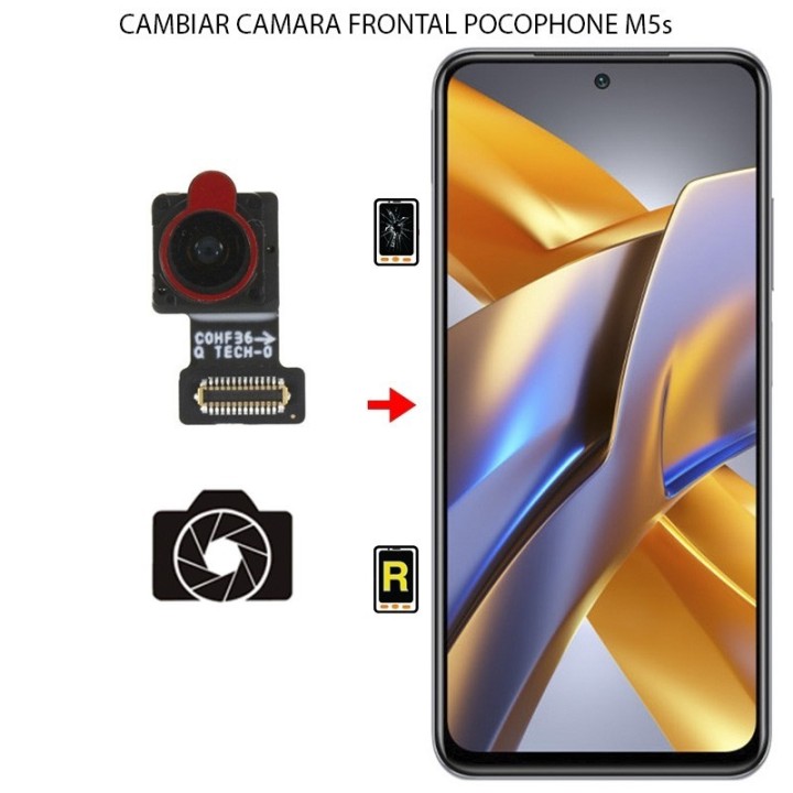 Cambiar Cámara Frontal Xiaomi Poco M5s