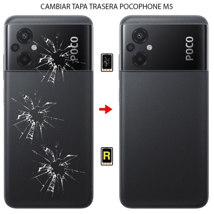 Cambiar Tapa Trasera Xiaomi Poco M5
