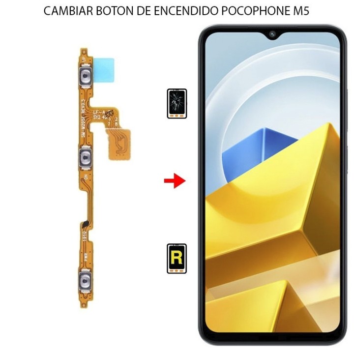 Cambiar Botón de Encendido Xiaomi Poco M5