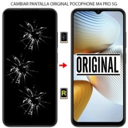Cambiar Pantalla Xiaomi Poco M4 Pro 4G Original Con Marco