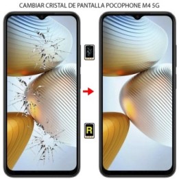 Cambiar Cristal de Pantalla Xiaomi Poco M4 5G