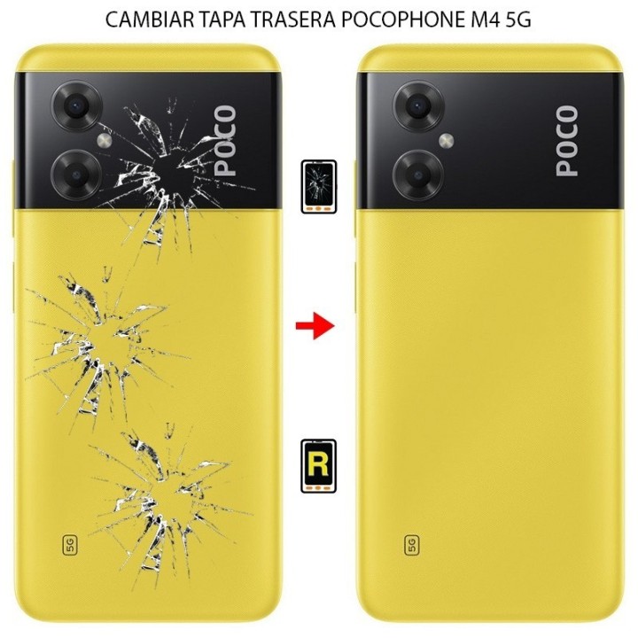 Cambiar Tapa Trasera Xiaomi Poco M4 5G