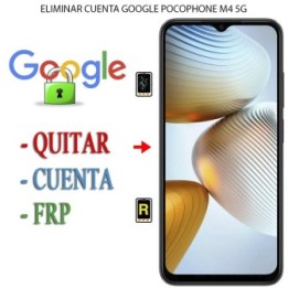 Eliminar Contraseña y Cuenta Google Xiaomi Poco M4 5G