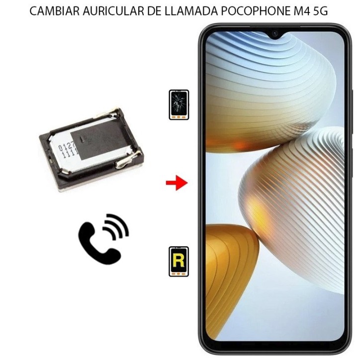 Cambiar Auricular de Llamada Xiaomi Poco M4 5G