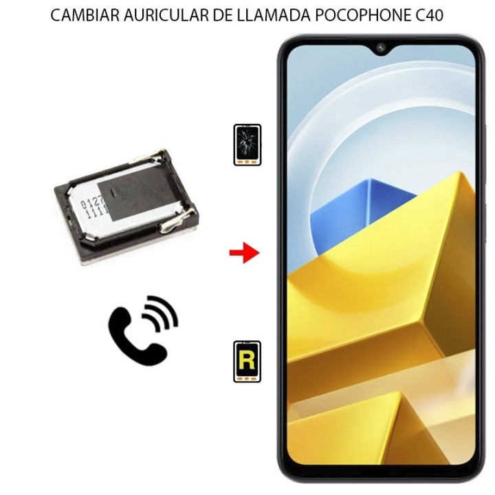Cambiar Auricular de Llamada Xiaomi Poco C40