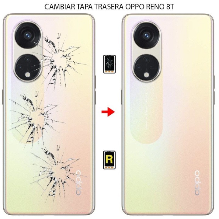 Cambiar Tapa Trasera Oppo Reno 8T