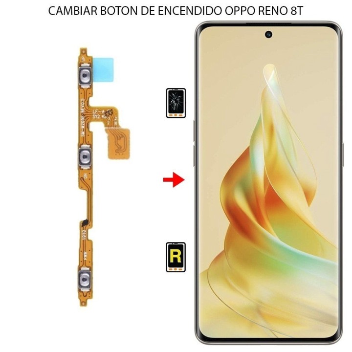 Cambiar Botón de Encendido Oppo Reno 8T