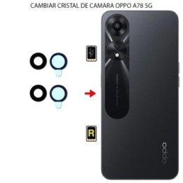 Cambiar Cristal Cámara Trasera Oppo A78 5G
