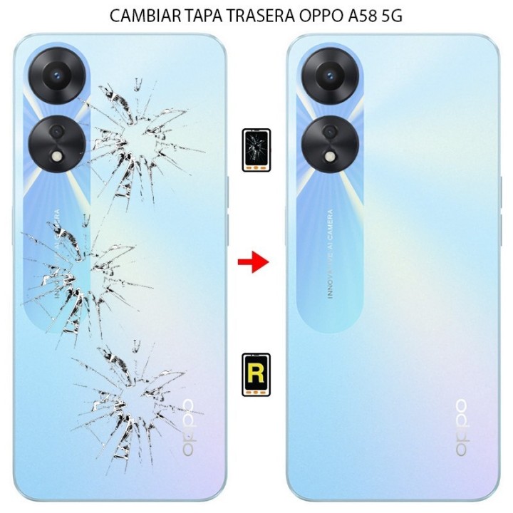 Cambiar Tapa Trasera Oppo A58 5G