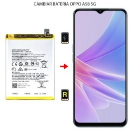 Cambiar Batería Oppo A58 5G