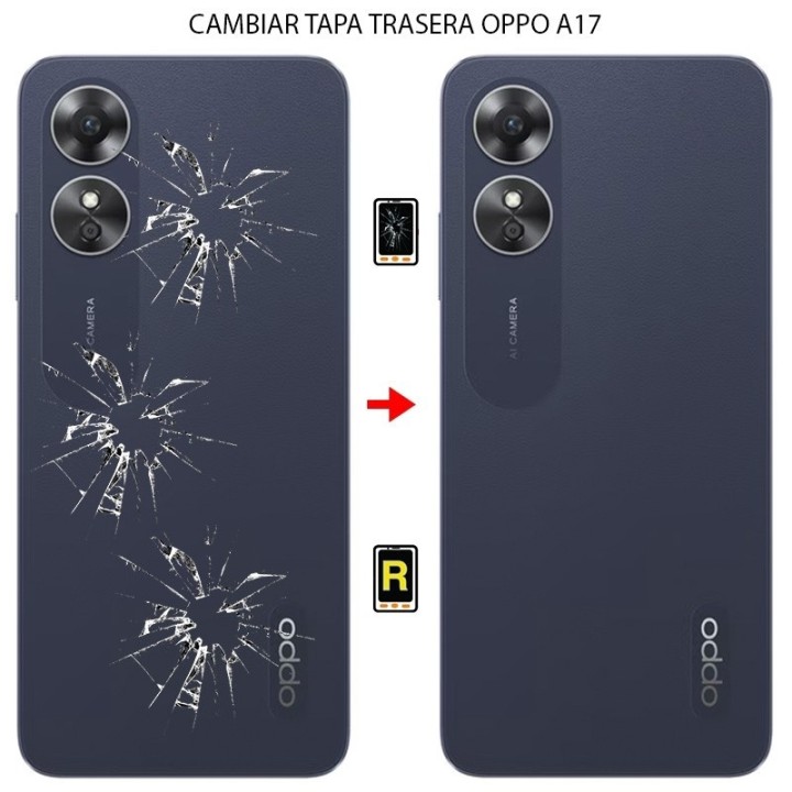 Cambiar Tapa Trasera Oppo A17