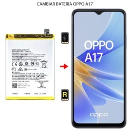 Cambiar Batería Oppo A17