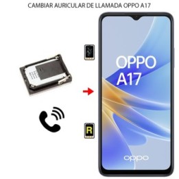 Cambiar Auricular de Llamada Oppo A17