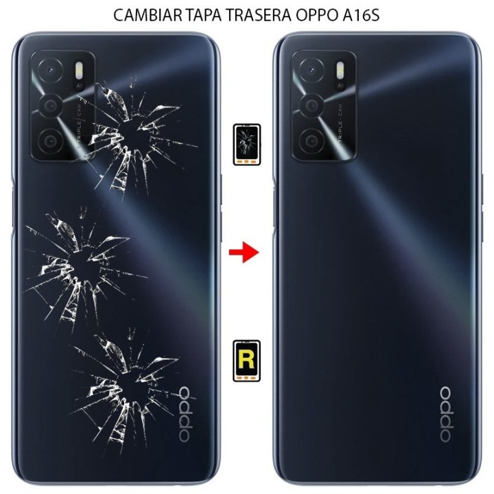 Cambiar Tapa Trasera Oppo A16s