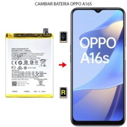 Cambiar Batería Oppo A16s