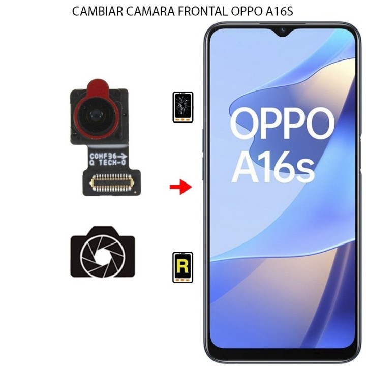 Cambiar Cámara Frontal Oppo A16s