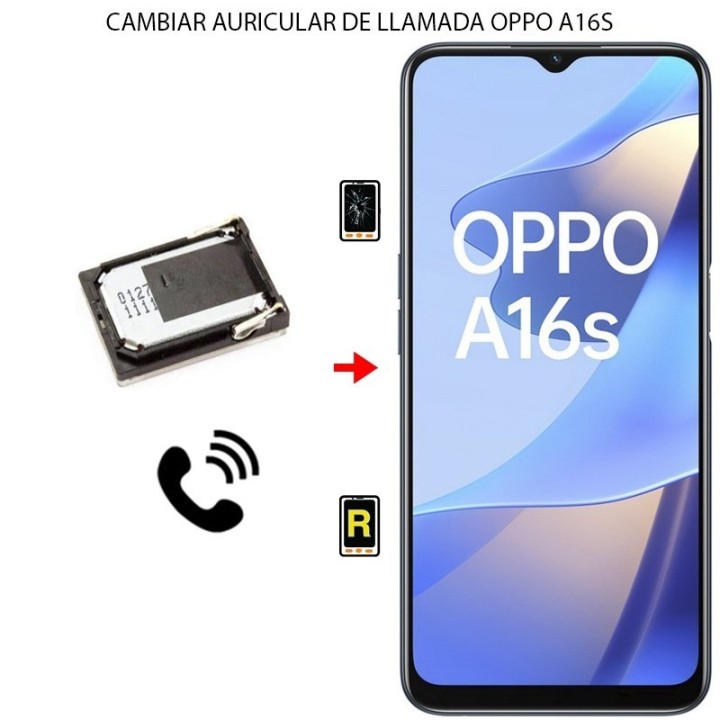 Cambiar Auricular de Llamada Oppo A16s