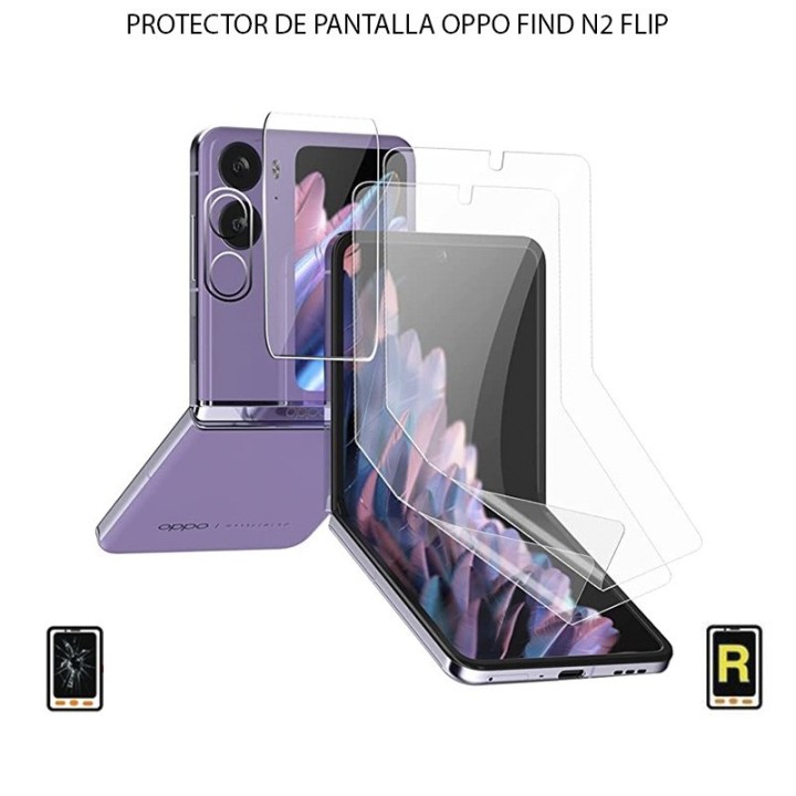Protector de Pantalla Hidrogel Oppo Find N2 Flip