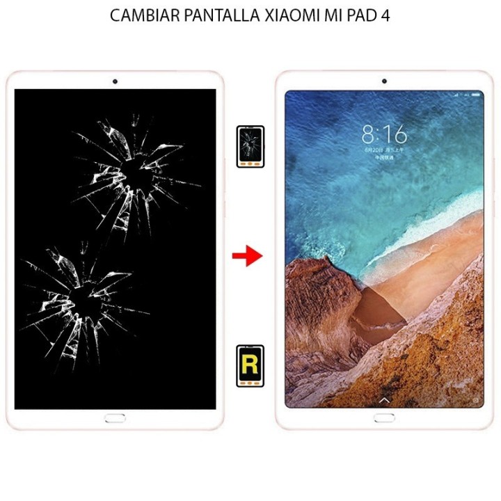 Cambiar Pantalla Xiaomi Mi Pad 4