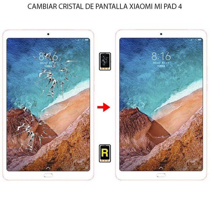Cambiar Cristal De Pantalla Xiaomi Mi Pad 4