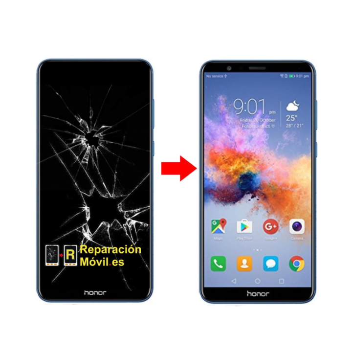 Cambiar Pantalla Honor 7X