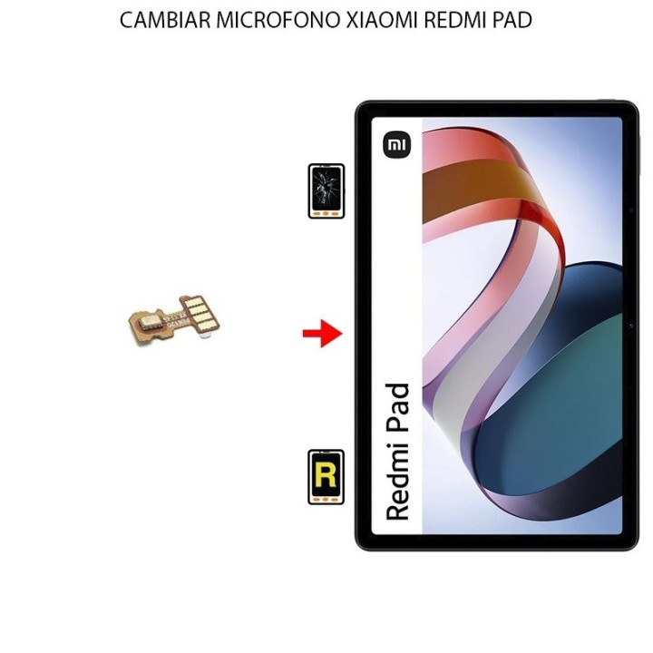 Cambiar Microfono Xiaomi Redmi Pad