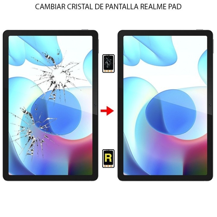 Cambiar Cristal De Pantalla Realme Pad