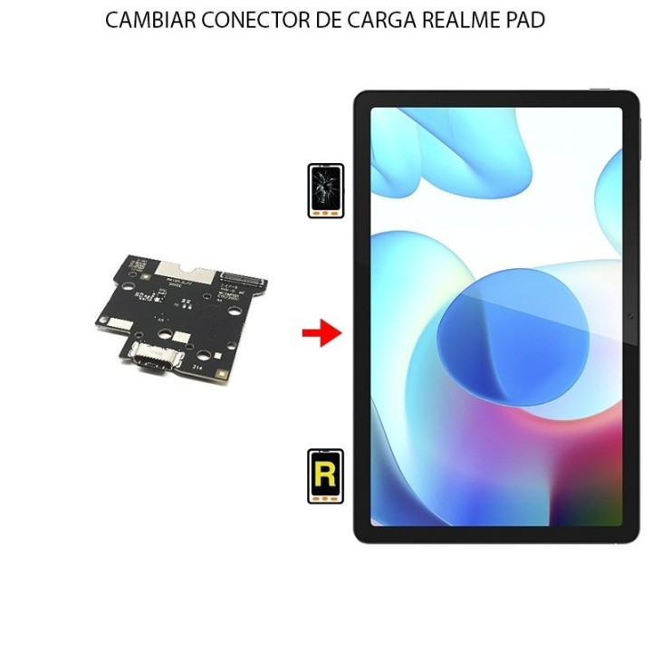 Cambiar Conector De Carga Realme Pad