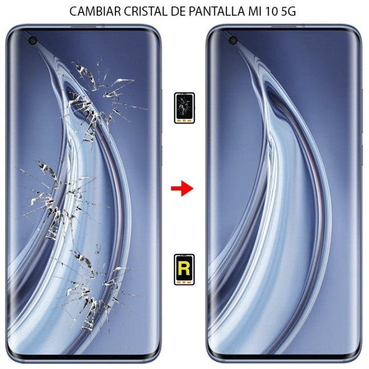 Cambiar Cristal de Pantalla Xiaomi Mi 10 5G