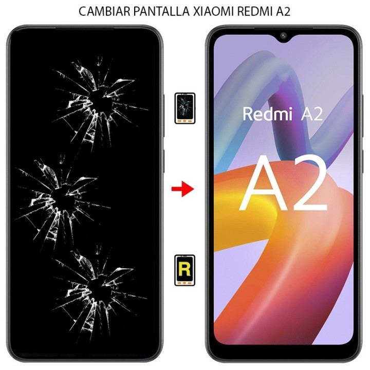 Cambiar Pantalla Xiaomi Redmi A2