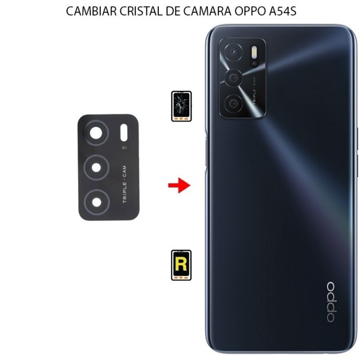Cambiar Cristal Cámara Trasera Oppo A54S