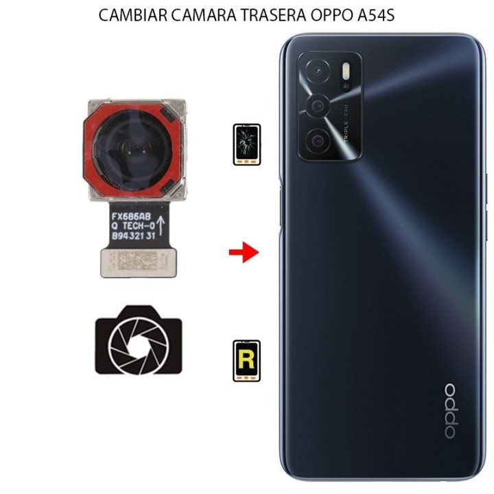 Cambiar Cámara Trasera Oppo A54S