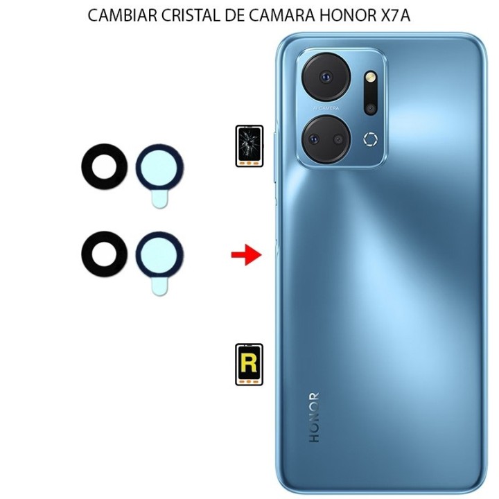 Cambiar Cristal Cámara Trasera Honor X7a