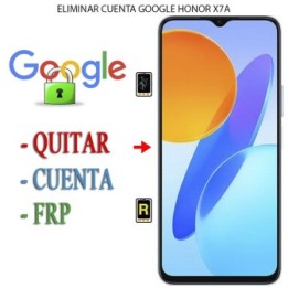 Eliminar Contraseña y Cuenta Google Honor X7a