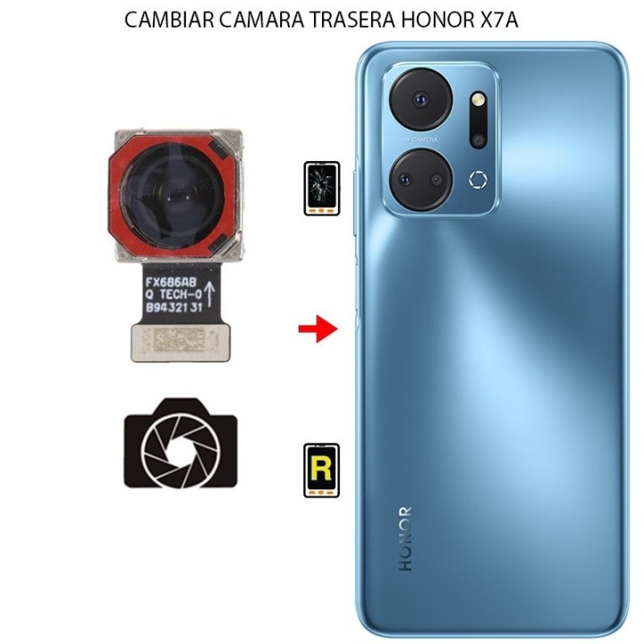 Cambiar Cámara Trasera Honor X7a